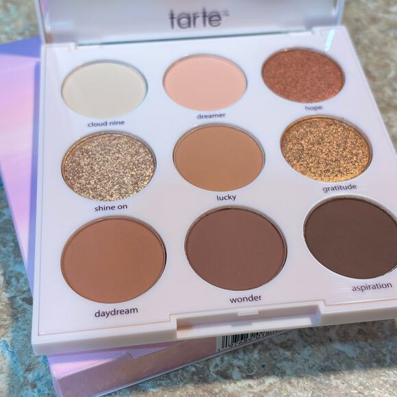 Tarte Dream Always Eyeshadow Glam Matte Metallic Vegan Makeup Palette New - Picture 6 of 10